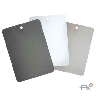 Тест-пластины светло-серые RAL 7001 150 х 105 х 0.15 мм JETA PRO 5861301